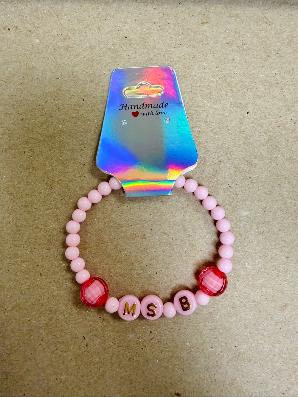 🪸 5 for $10 🪸 Teacher Name Initial Beaded Bracelets - Picture 8 of 8